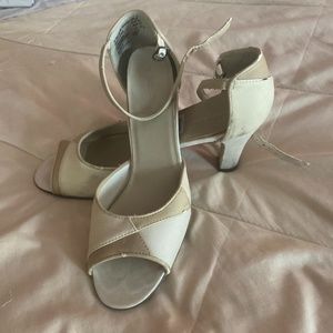 Open Toe Ankle Strap Heels
